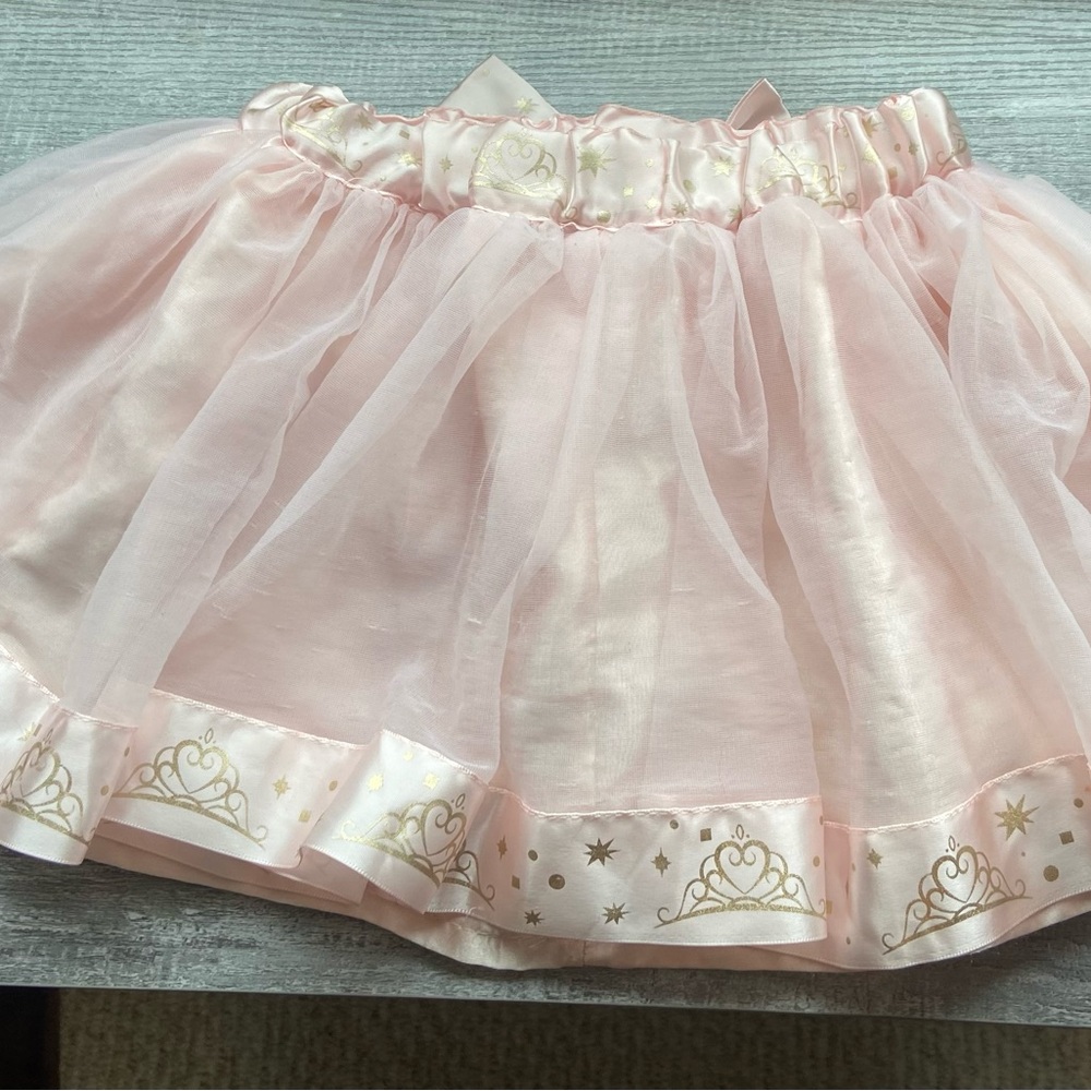 Pink and Gold Disney Princess Tulle Skirt. Excellent condition.